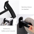 Bathroom Shelf Black Toilet Bathroom Square Basket Nordic Vanity Storage Rack Oilet Tray Hair Dryer Soap Tray Toilet Brush