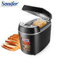 1.3kg Automatic Bread Machine 870w Programmable Bread Maker 15-hour Pre-set Timer Control Panel With Lcd Display Sonifer