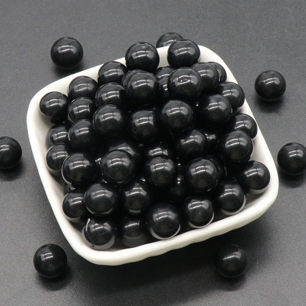 20MM Black Onyx Chakra Balls for Stress Relief Meditation Balancing Home Decoration Bulks Crystal Spheres Polished