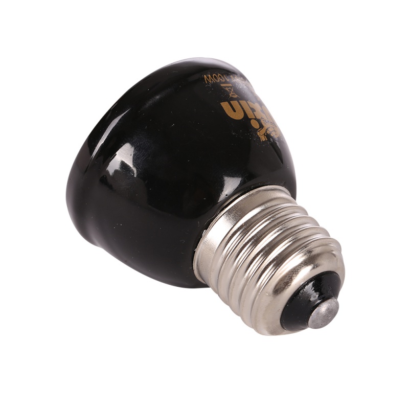 110V/220VPet Heating Light Bulb E27 25W 50W 75W 100W Mini Infrared Ceramic Emitter Heat Lamp Bulb Black For Reptile Pet Brooder