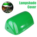 1pc Vintage Green Plastic Lampshade Cover Desk Banker Lamp Shade Cover Replacement Lampshade Parts