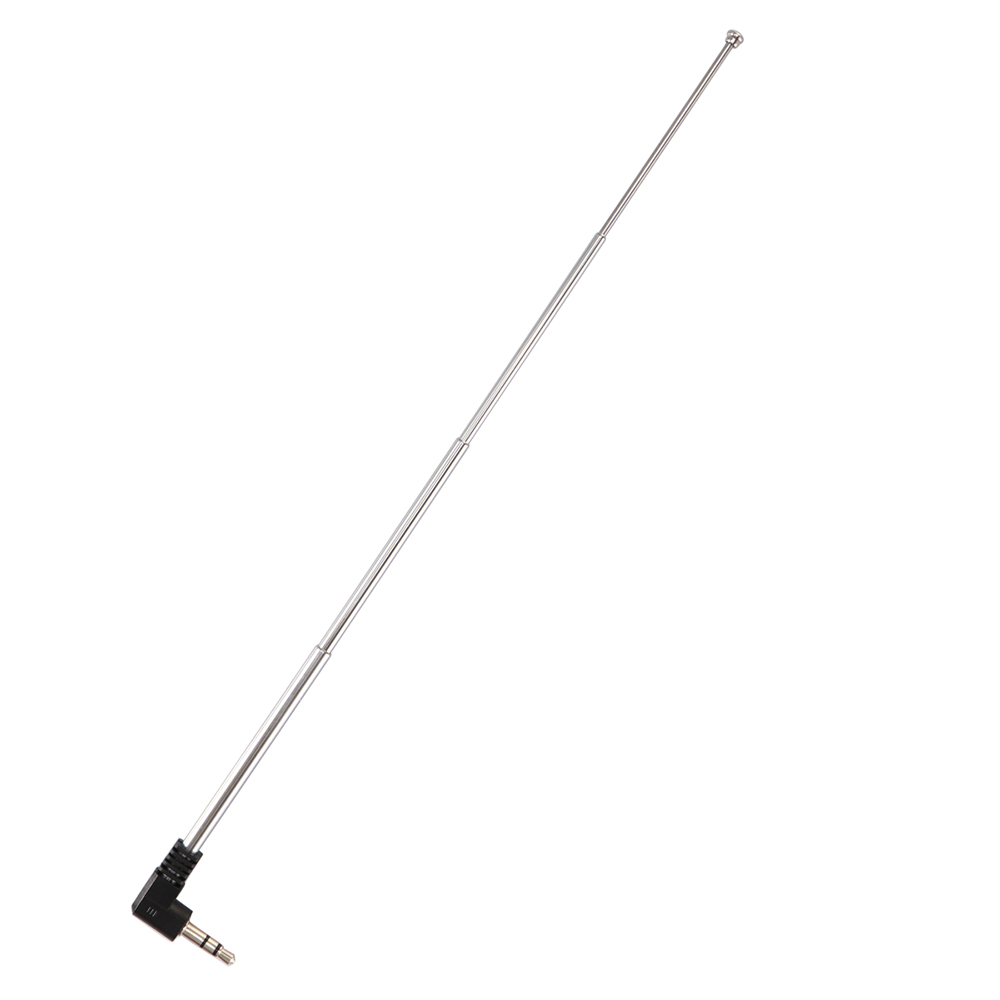 Antenna 3.5mm Earphone Jack Stainless Steel Retractable Portable Auto Car Mobile Cell Phone FM Radio Antenna