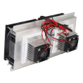 200 x 118 x 95mm 120W Thermoelectric Peltier Refrigeration Semiconductor Cooling System Kit Double Fan