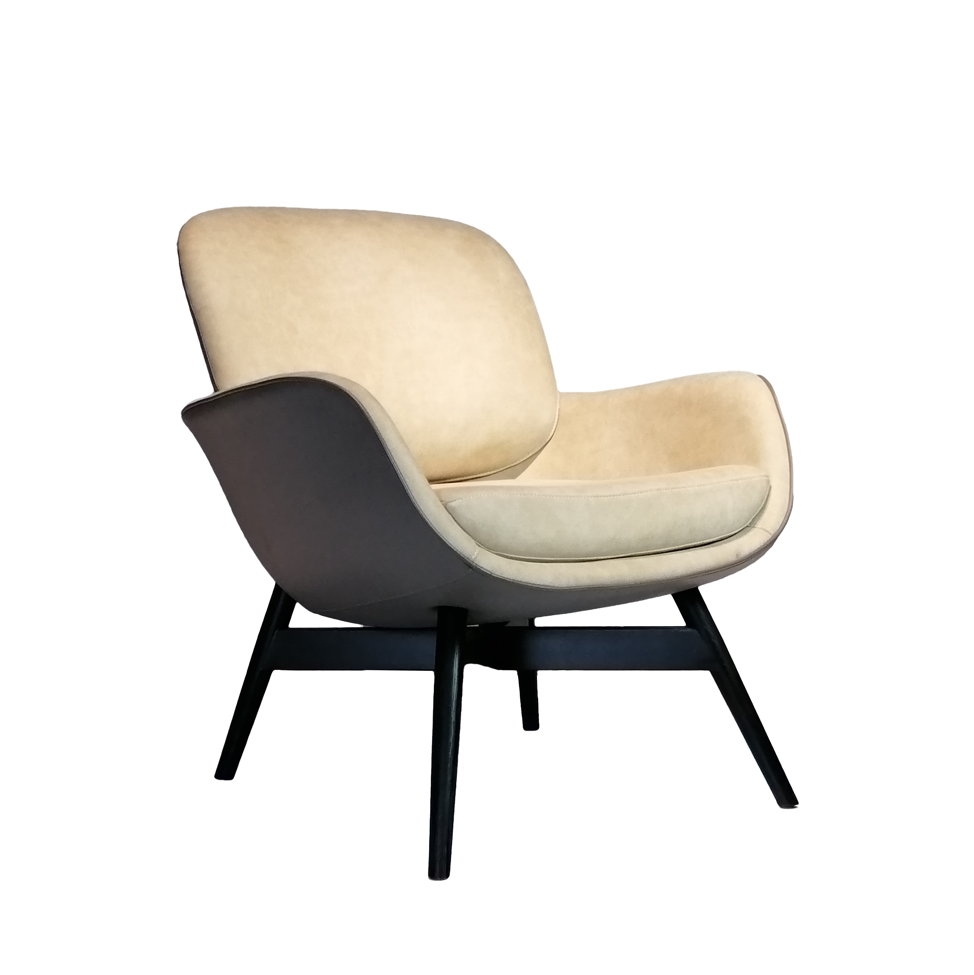 Hotel Furniture Guest Room Chair Italian Style Leisure Lounge Chair Design Modern Relaxing Lounge Chair