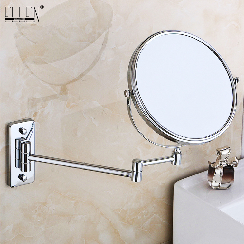 ELLEN 8" Makeup Mirror Bath Mirror Antique Bronze Wall Mounted Magnifier Bathroom Mirrors Bathroom Hardware-80292