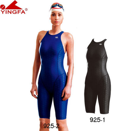 Yingfa FINA Approved one piece competition swimwear sharkskin racing swimsuit swimming competition for women Plus size XS-XXXL