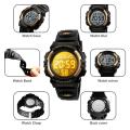 SKMEI Children LED Electronic Digital Watch Chronograph Clock Sport Watches 5Bar Waterproof Kids Wristwatches For Boys Girls