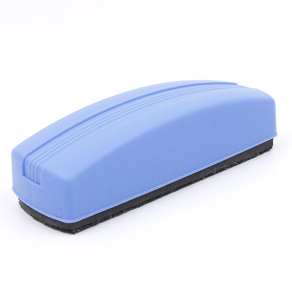 1pc blue Dry Marker Eraser Cleaner Duster Chalkboard Magnetic Whiteboard Blackboard Office School Eraser