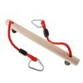 Outdoor Indoor Playground Swing Rope Rod, Trapeze Bar, with 2 Heavy Duty Hook