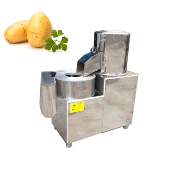 new design fresh potato washing peeling and cutting machinery