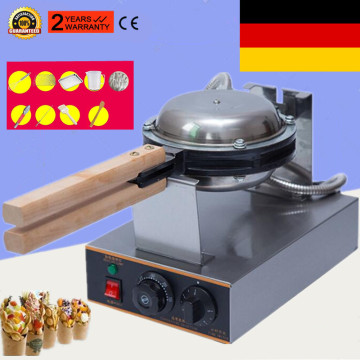 110V 220V Commercial Electric Egg Bubble Waffle Maker Machine Eggettes Puff Cake Iron Maker Machine Bubble Egg Cake Oven