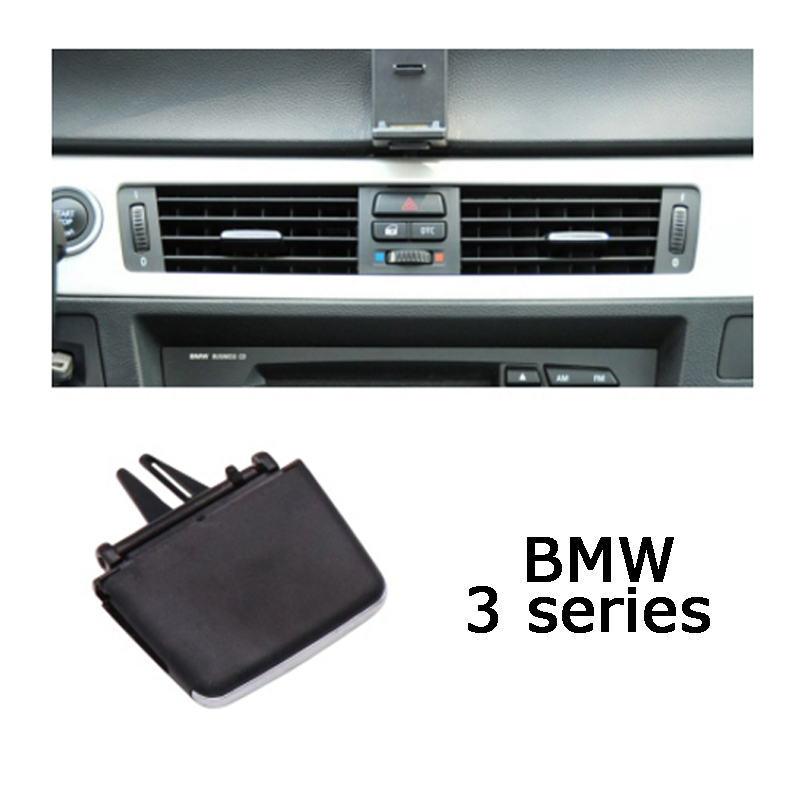 Air conditioning vent toggle piece outlet card clip wind direction plectrum knob For BMW 3 series E90 E91 E92 E93