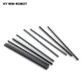 10pcs 40 Pin 1x40 Single Row 90 - degree 2mm Pin Header Angle Connector Plated copper Strip bending