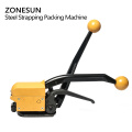 ZONESUN A333 Handheld Sealless Steel Strapping Tool Steel Band Packing Tool Steel Strip Strapping Machine