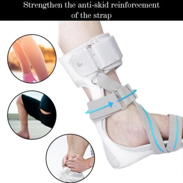 Drop Foot Ankle Orthosis Support Feet Splint Stroke Valgus Joint Leaf Spring Correction Rehabilitation Fracture Protector