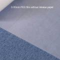 Hot melt adhesive film with release paper cotton denim polyester for garments embroidery patches home textile leather PES H3S3
