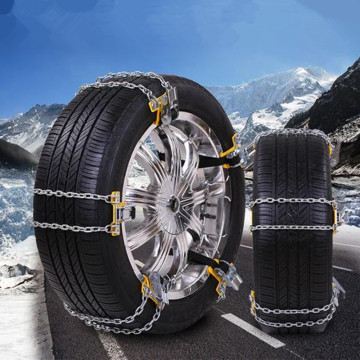 Universal Steel Truck Car Wheel Car Accessories Wear Resistant And Durable Metal Snow Chain Fit For Snow Road Anti-skid Balance