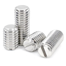 grub screw DIN551 slotted screw with flat point