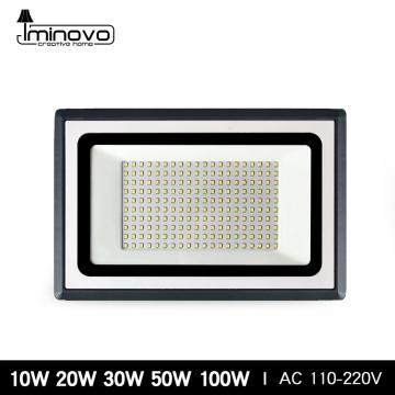 LED Flood Light Outdoor Spotlight Floodlight 10W 20W 30W 50W 100W Wall Washer Lamp Reflector IP65 Waterproof Garden AC 220V 110V