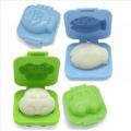 Boiled Egg Mold Cute Cartoon 3D Egg Ring Mould Bento Maker Cutter Decorating Egg Tool