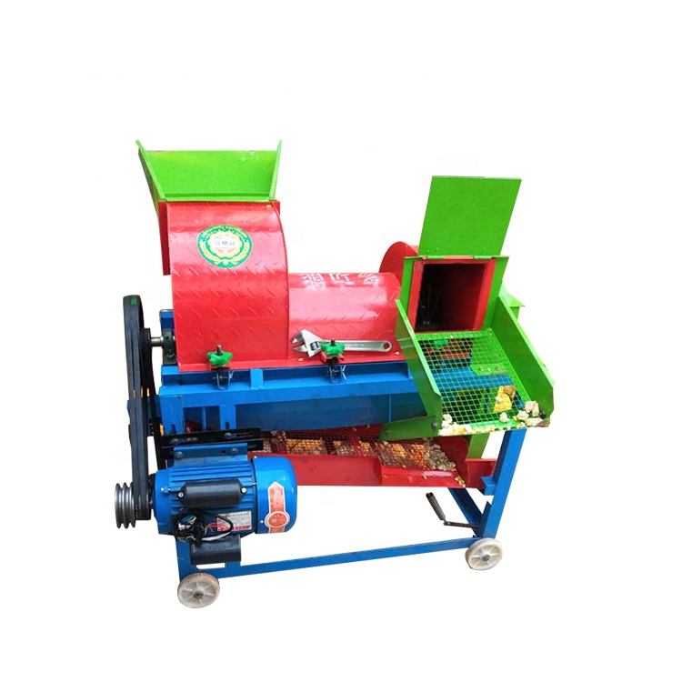 Multifunction Electric Small Portable Sorghum Soybean Multi Crop Paddy Rice Wheat Maize Peeler Corn Sheller Thresher Machine