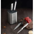 XYj Stainless Steel Kitchen Knife Stand 6 inch Cooking Tool Knife Block Kitchen Restaurant Helper Fashion Gift Knife Stand