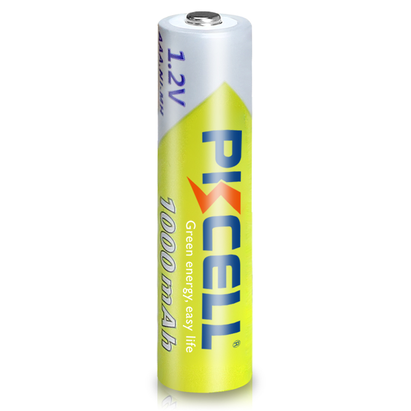 4/8PC PKCELL AAA NIMH Rechargeable Battery 3A 1000mah 1.2V NI-MH AAA Battery batteries Rechargeable aaa up to 1000circle times