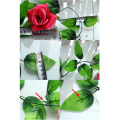 230cm/ 91in Simulation Silk Rose Wedding Decorations Artificial Flowers Arch Decor Lvy Vine Green Leaves Garland Wall A4344