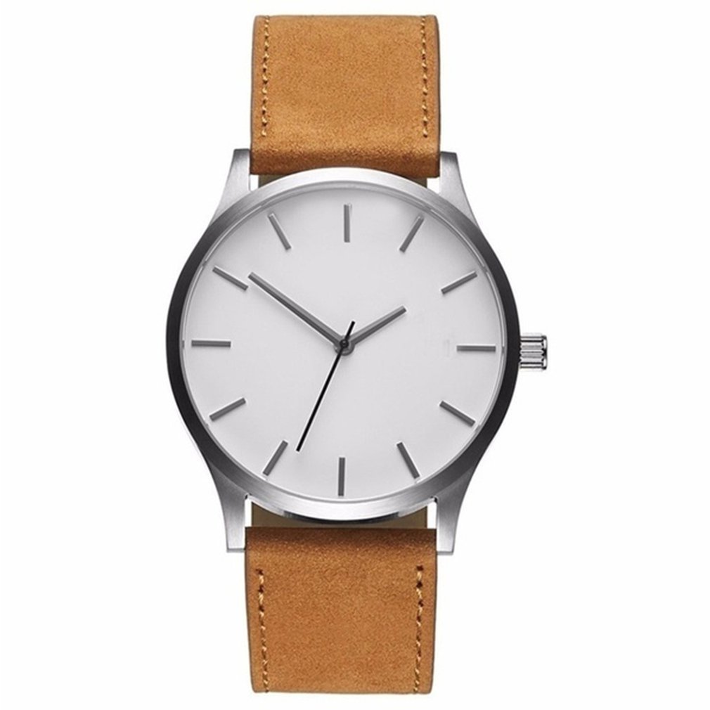 Luxury Brand Men Analog Digital Leather Sports Watches Men's Army Military Watch Man Quartz Clock Relogio Masculino Gold