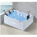 1700mm Fiberglass Whirlpool Bathtub Acrylic Hydromassage TV Surfing Massaging Tub NS3101