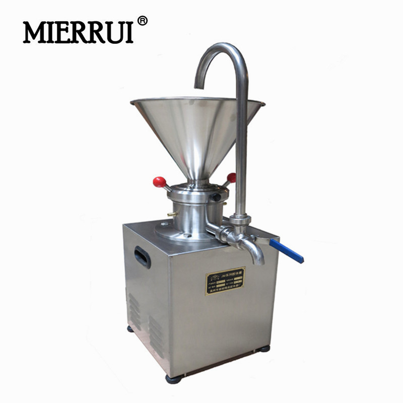 food grade cocoa bean paste /commercial peanut butter paste making machine colloid grinder mill