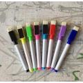 8 Color / set Whiteboard Marker Pen Set with Magnetic Cap , Easy to remove