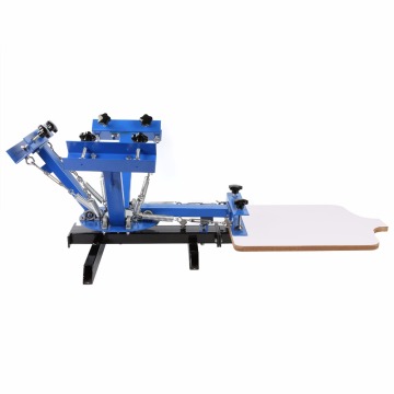 easy-operating four Color one Station Silk Screen Printing Machine