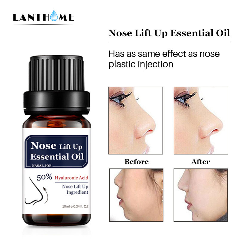 10ml Tightening Beauty Nose Care Massage Essential Oils Reduce Narrow Thin Nose Lift Up Cream Oil Moisturizing TSLM2