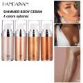 HANDAYAN 20ml Makeup Liquid Highlighter Contouring Face Body Brightener Waterproof Glitter Shimmer Highlighter Brighten Makeup