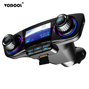 VODOOL Car FM Transmitter Dual USB Fast Charger Bluetooth Handsfree Receiving Car Kit Wireless TF Card MP3 Player Car Acces