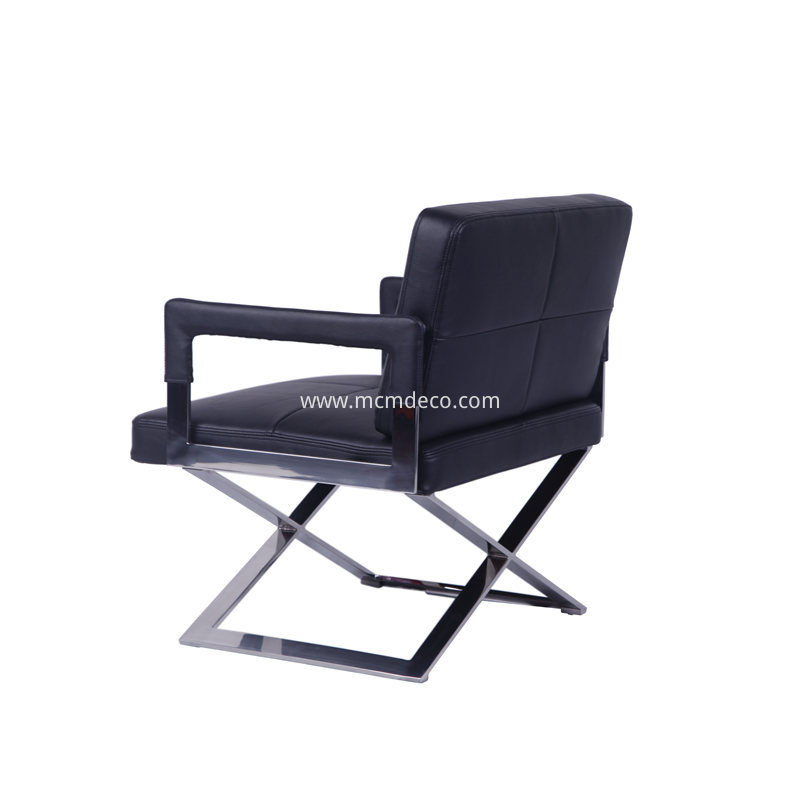 Leather Aster X Lounge Chair 4