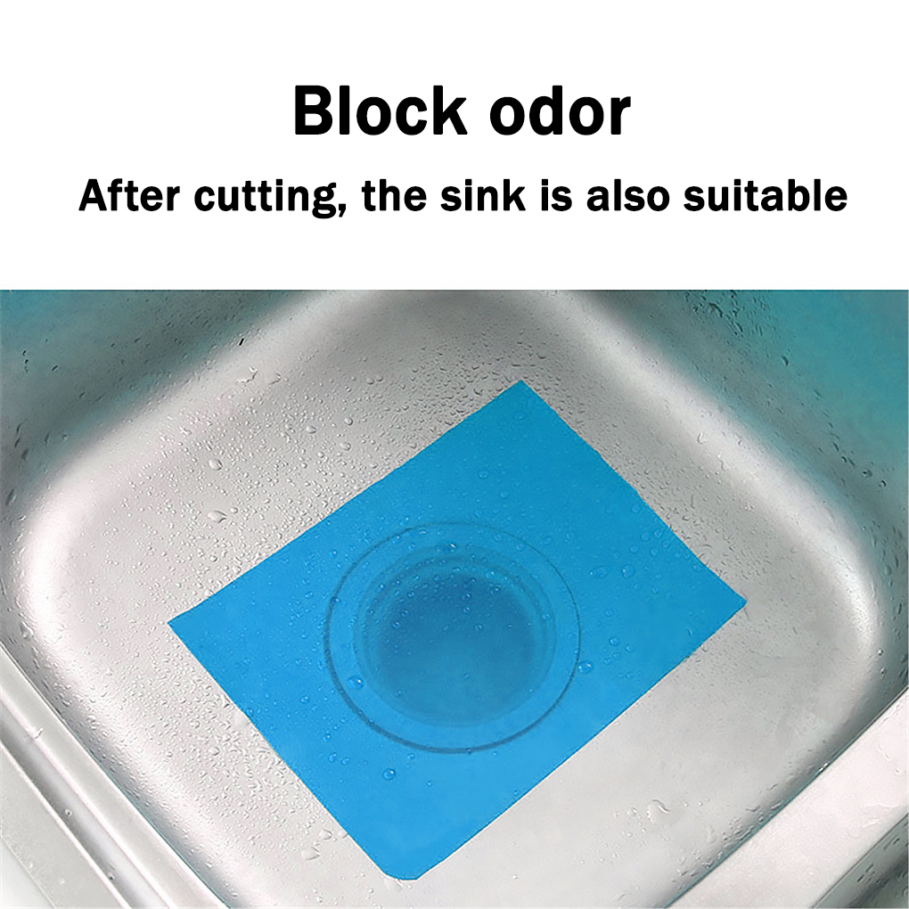 Floor Drain Cover Mat Bathroom Toilet Anti-odor Sewage Drain Silicone Pad Sewer Smell Removal Sealing Cover Anti-smell