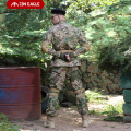 2PCs Man Military Uniform Jungle German Camouflage Combat Airsoft Tactical Jacket Pants Clothing Set ACU CP Army Suit Wholesale