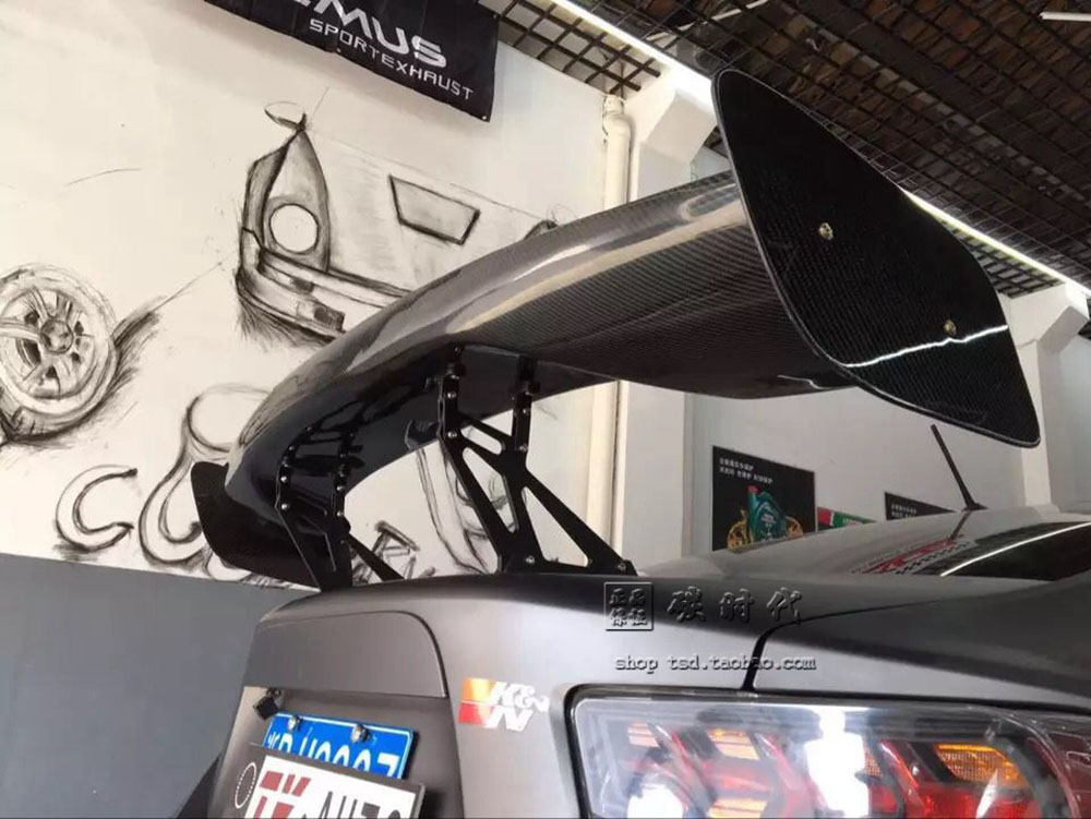 Car Styling Carbon Fiber Rear Lip Spoiler Wing Fit For Subaru BRZ Toyota 86 GT86 2012-2016