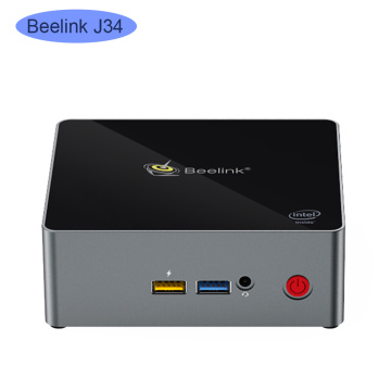 Beelink J34 win10 Mini PC Intel celeron J3455 8GB RAM 256GB SSD Windows 10 dual WIFI, 4K UHD Desktop PC linux ubuntu game NUC