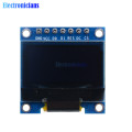 0.96" White 0.96 Inch OLED Module 128X64 OLED LCD LED Display Module For Arduino IIC I2C Communicate DC 3V-5V SPI Serial Module