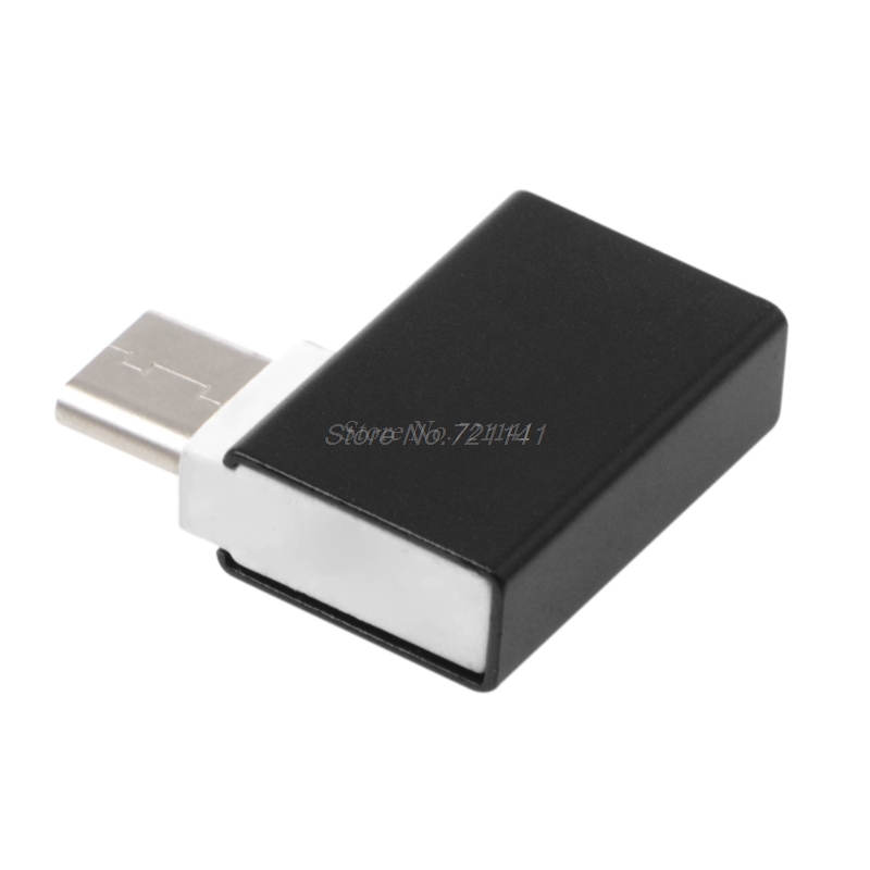 90 Degree Type C To USB 3.0 Female Data OTG Converter For Macbook Android Phone Electronics Stocks Dropship