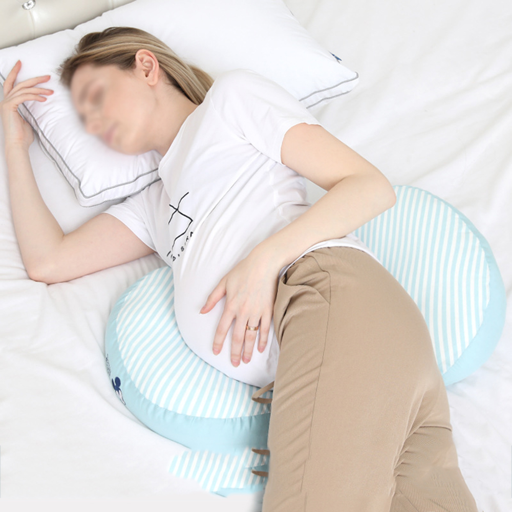 Disney Cotton Sleeping Waist Support Pillow For Baby Pregnant Women Maternity Pillows Side Sleeper Baby Pregnant Nursing Cushion