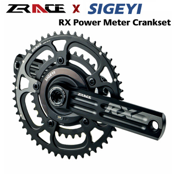 ZRACE x SIGEYI RX Power Meter Crankset 2 x 10 / 11 / 12 Speed Chainset, Power crank DUB Bottom bracket BB29