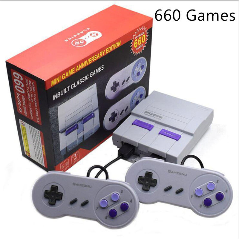 Mini Retro Video Game Console for NES 8 bit for Entertainment System Built-in 660 Games Family video Game console