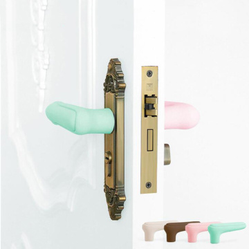 1PC PVC Room Door Handle Cartoon Baby Child Crash Protection Suite Door Pull Handle Gloves Protector Home Accessories