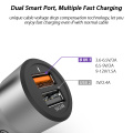 Car Charger Quick Charge 3.0 Dual USB Car-Charger for Mobile Phone QC3.0 QC 3.0 Fast Car Charging USB Charger Adapter FCP Rapid