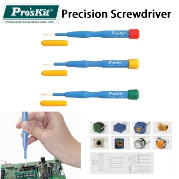 Proskit Precision Ceramic Screwdriver Non-magnet Anti-static SMD Components Adjust Screwdriver High frequency circuit adjustment