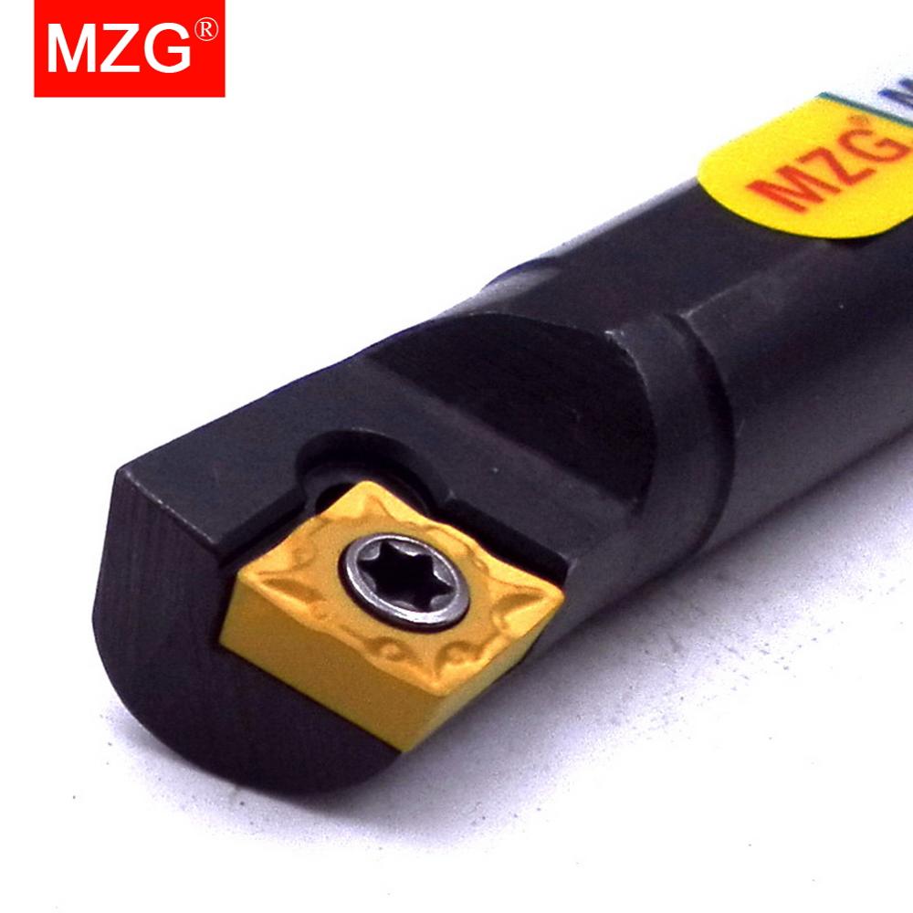 MZG 7mm 8mm 16mm S07K S08 S12M SCKCR CNC Turning Lathe Cutter Bar Hole Processing Clamping Locked Internal Boring Tool